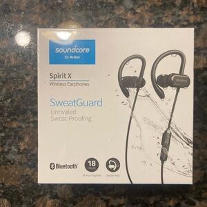 Headphones for athletes.